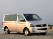 Volkswagen Karavella цвет: Сереброкол-во а/м: 1цена за 1 час:1200 p.салон: ВелюрПосадочных мест: (8 мест)